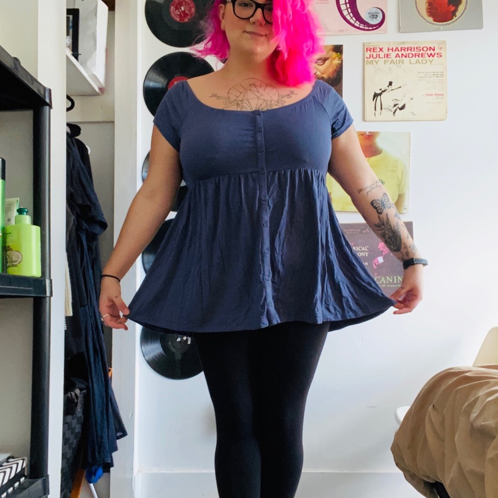 Torrid Hi Lo Babydoll Tunic